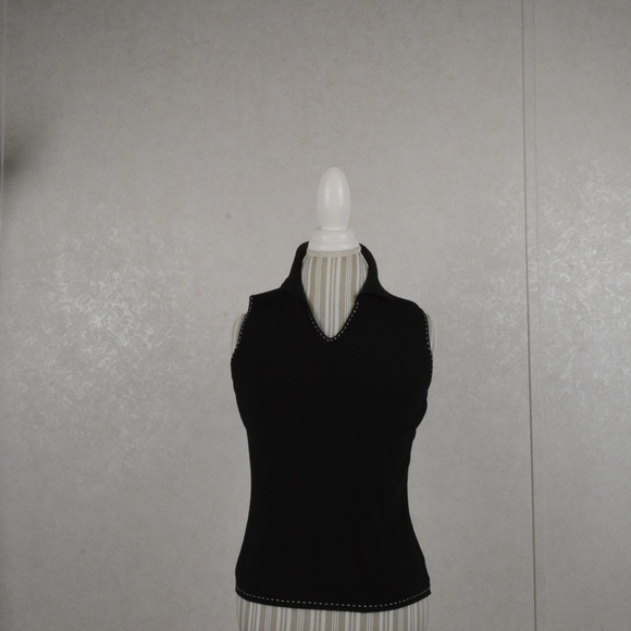 END OF YEAR SALE -Parisian Signature Black Work/ Play Top (Small) - Picture 3 of 7